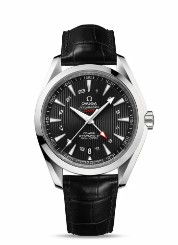 Omega Seamaster Aqua Terra 150M Co-Axial 43 GMT Stainless Steel / Black 231.13.43.22.01.001 (23113432201001)